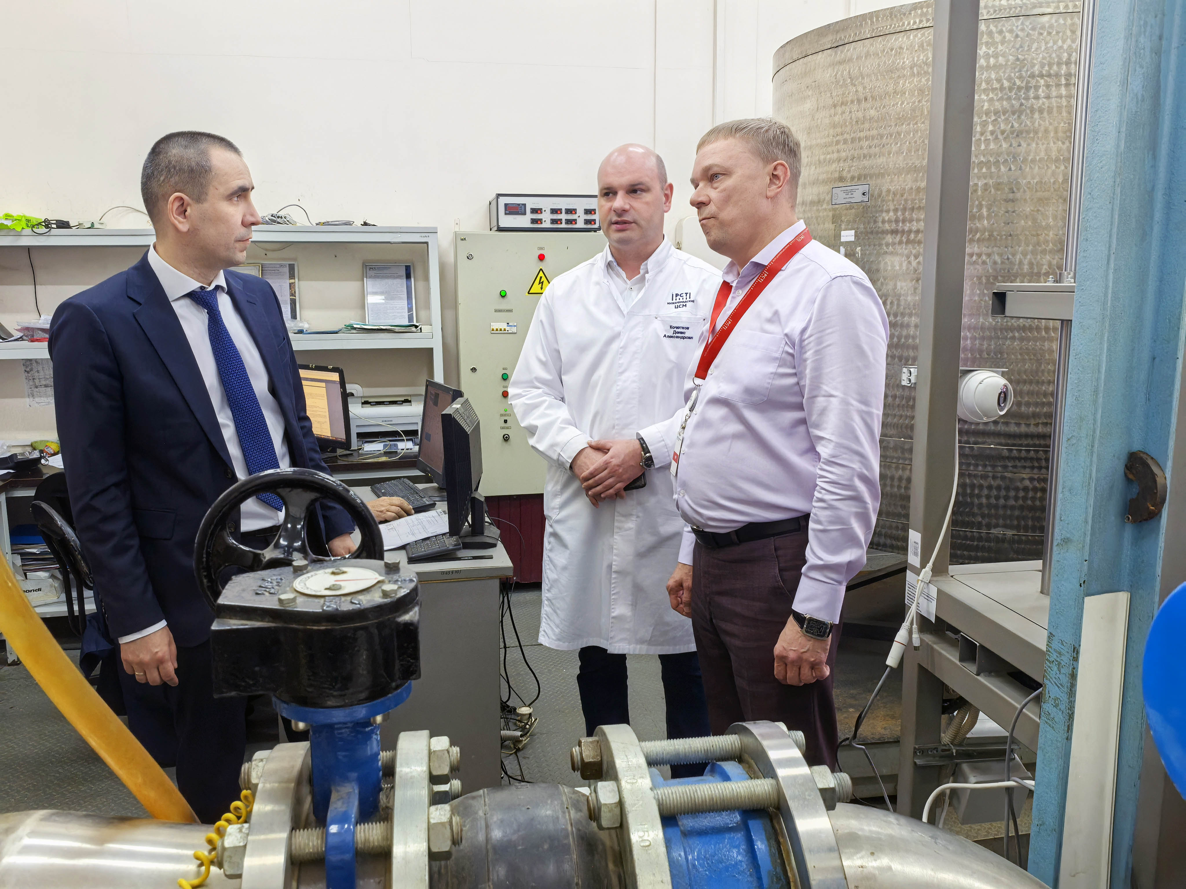 Замминистра промышленности, торговли и предпринимательства Нижегородской области Максим Шапилов посетил Нижегородский ЦСМ